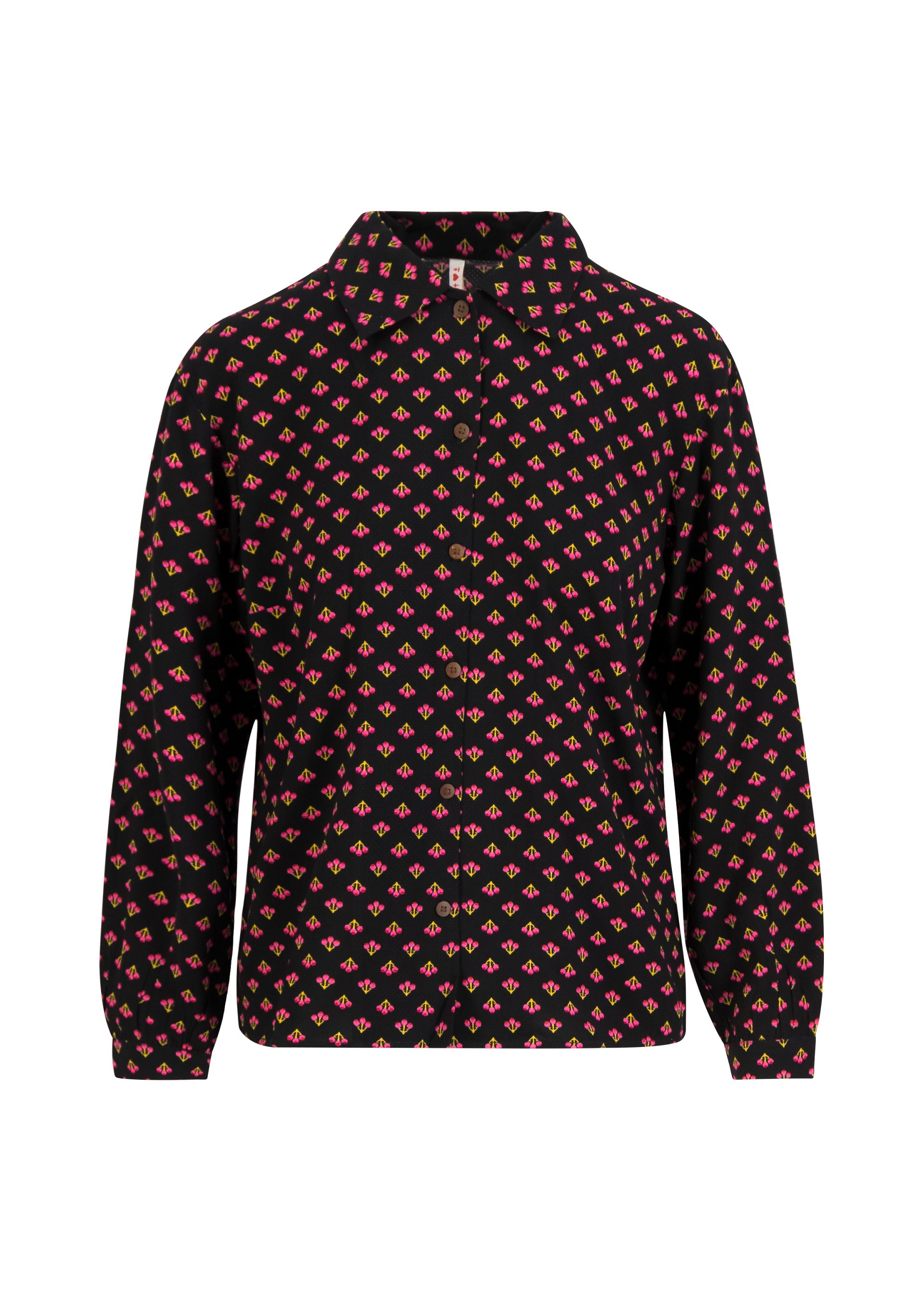 Blutsgeschwister Hemdbluse Blutsgeschwister Hemdbluse Knöpfchenliebe