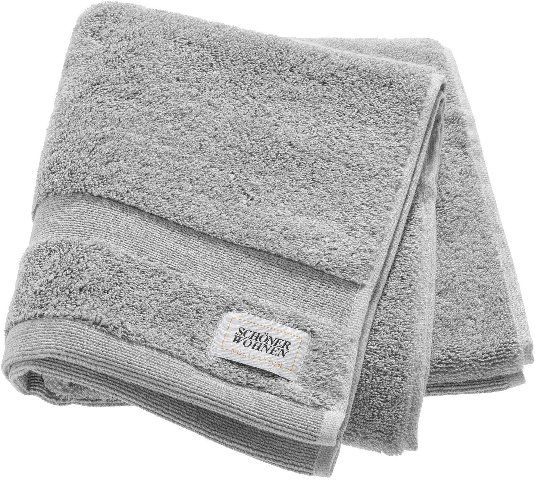 SCHÖNER WOHNEN-Kollektion Handtücher Cuddly, Frotteevelours (2-St), schnell trocknende Airtouch-Qualität – Bild 3 von 4