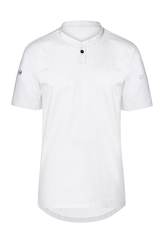 Karlowsky Fashion Kurzarmshirt KARLOWSKY Damen Arbeitsshirt PERFORMANCE Kurzarm Twill Weiß