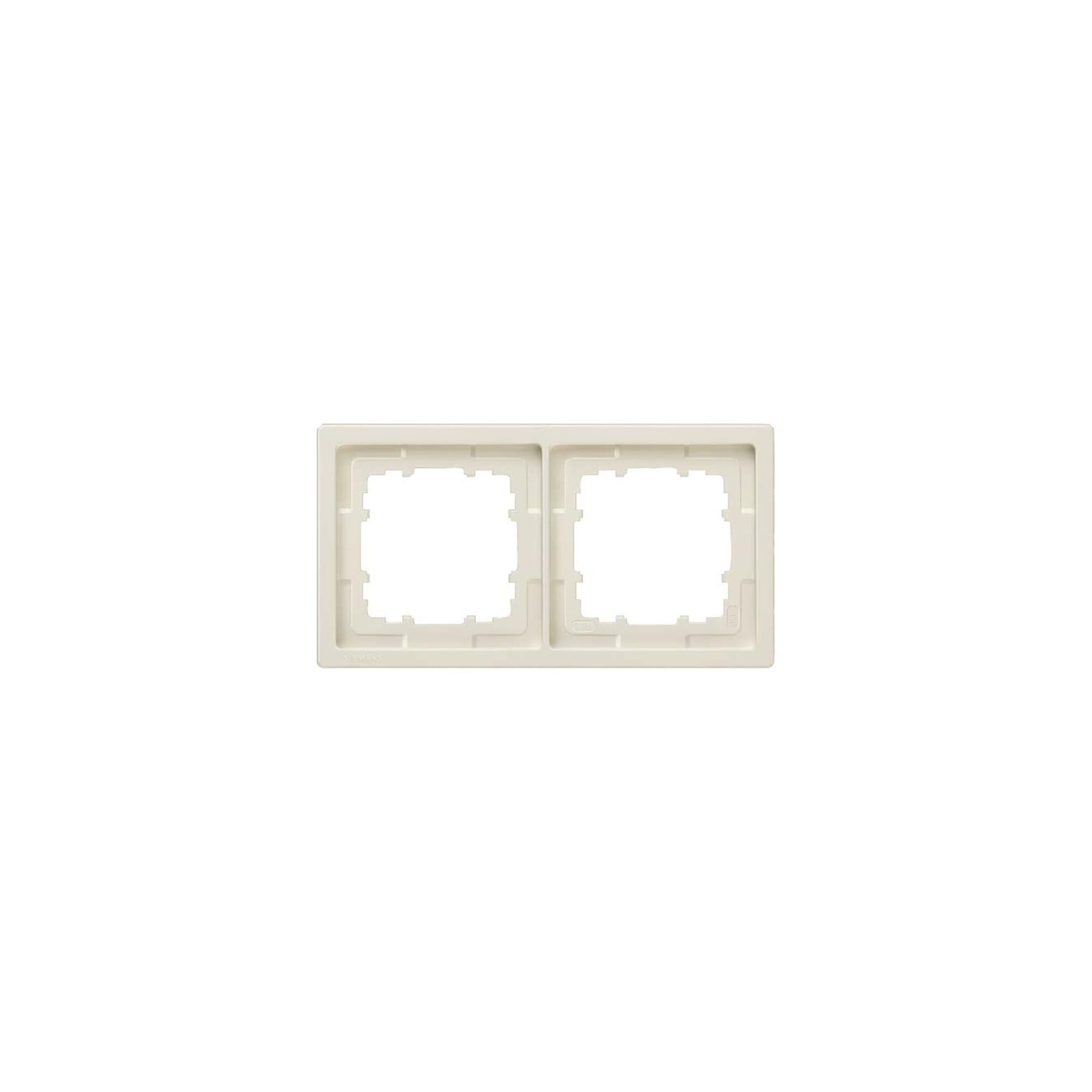 SIEMENS Siemens Indus.Sector Rahmen 2-fach Delta Style, tws 5TG1322 Steckdosenleiste