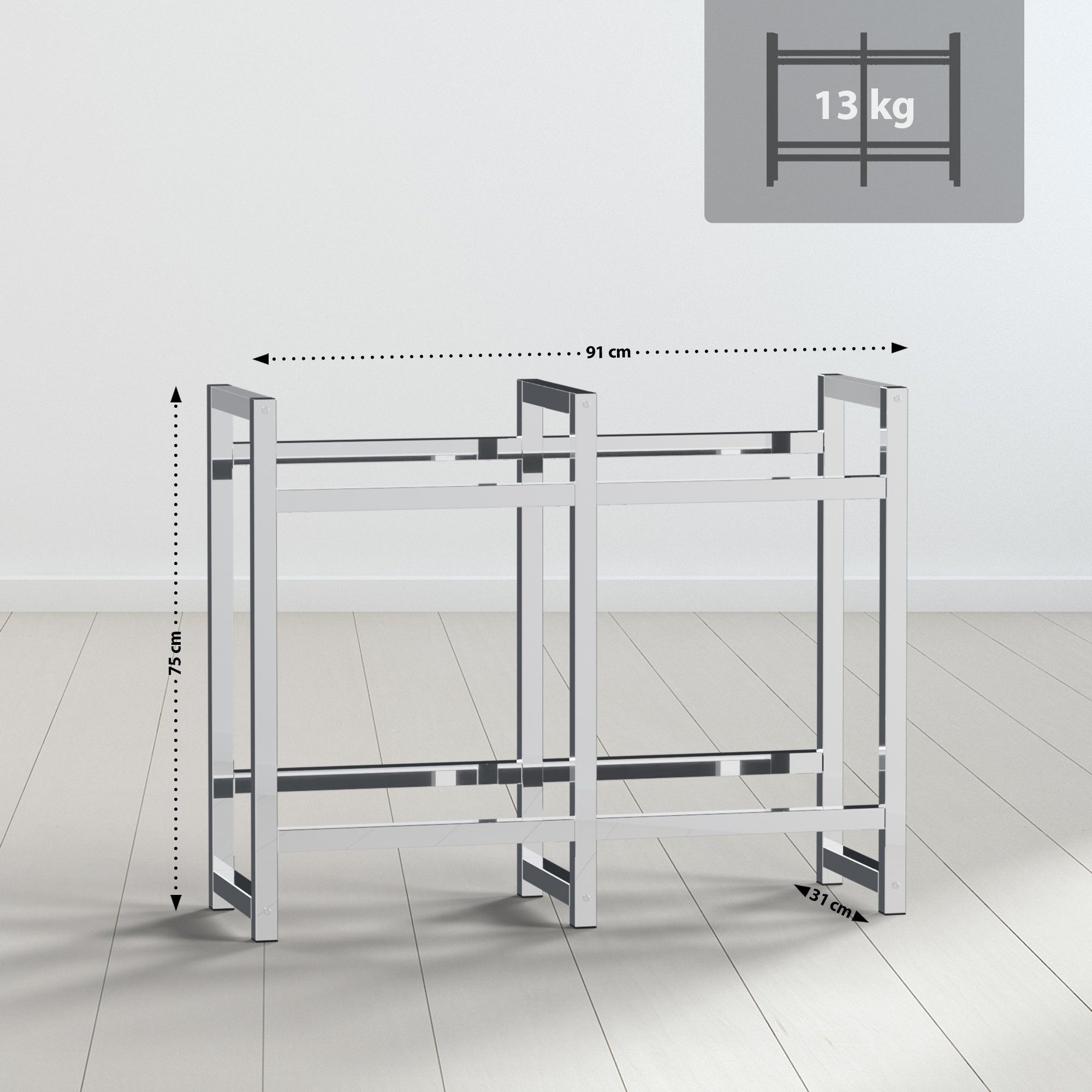 CLP Standregal Stack, Getränkekistenständer aus stabilem günstig online kaufen