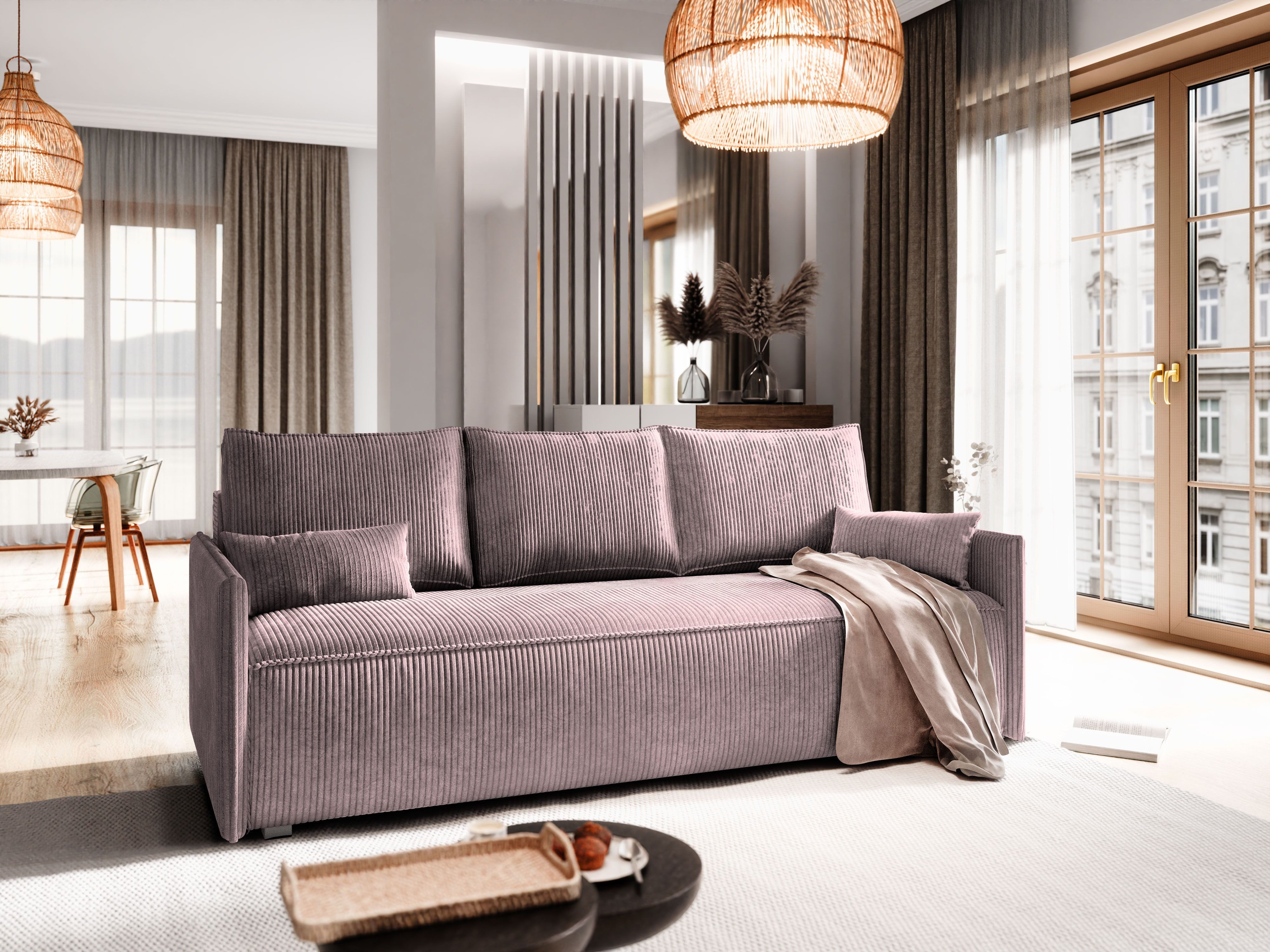 Masseno Sofa MESTOR mit Schlaffunktion, Schlafsofa, günstig online kaufen