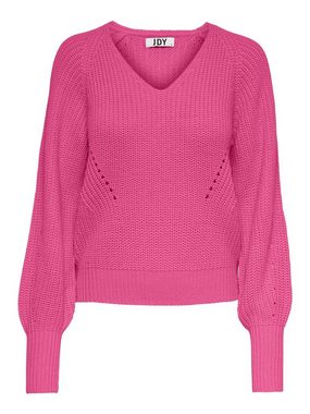 JDY Strickpullover JUSTY (1-tlg) Lochmuster