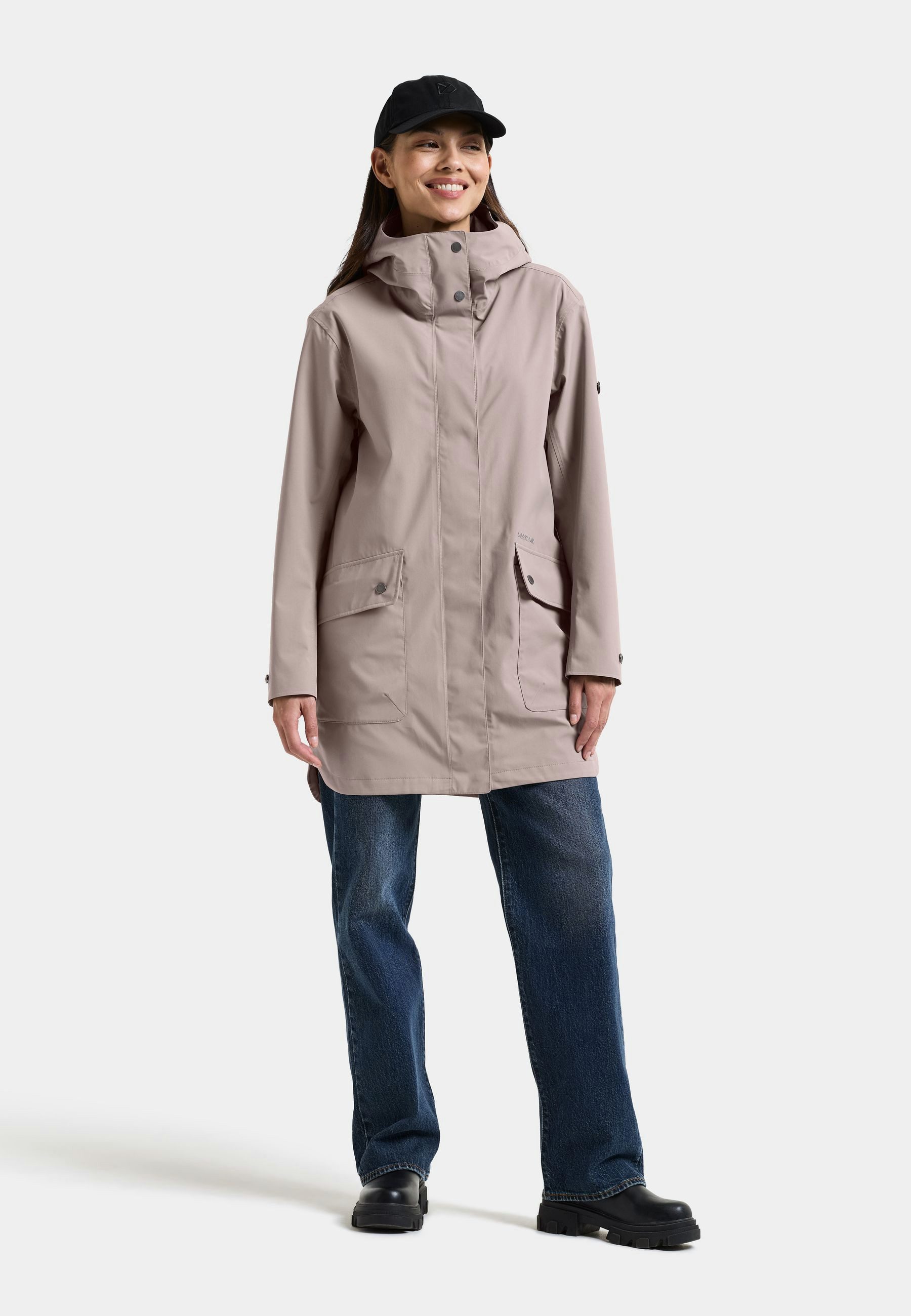Didriksons Parka Gwen Parka mit Kapuze mit Taschen