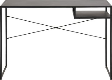ACTONA GROUP Schreibtisch Vilho, aus pflegeleichtem Metall, mit einem Ablageboden, Breite 110 cm
