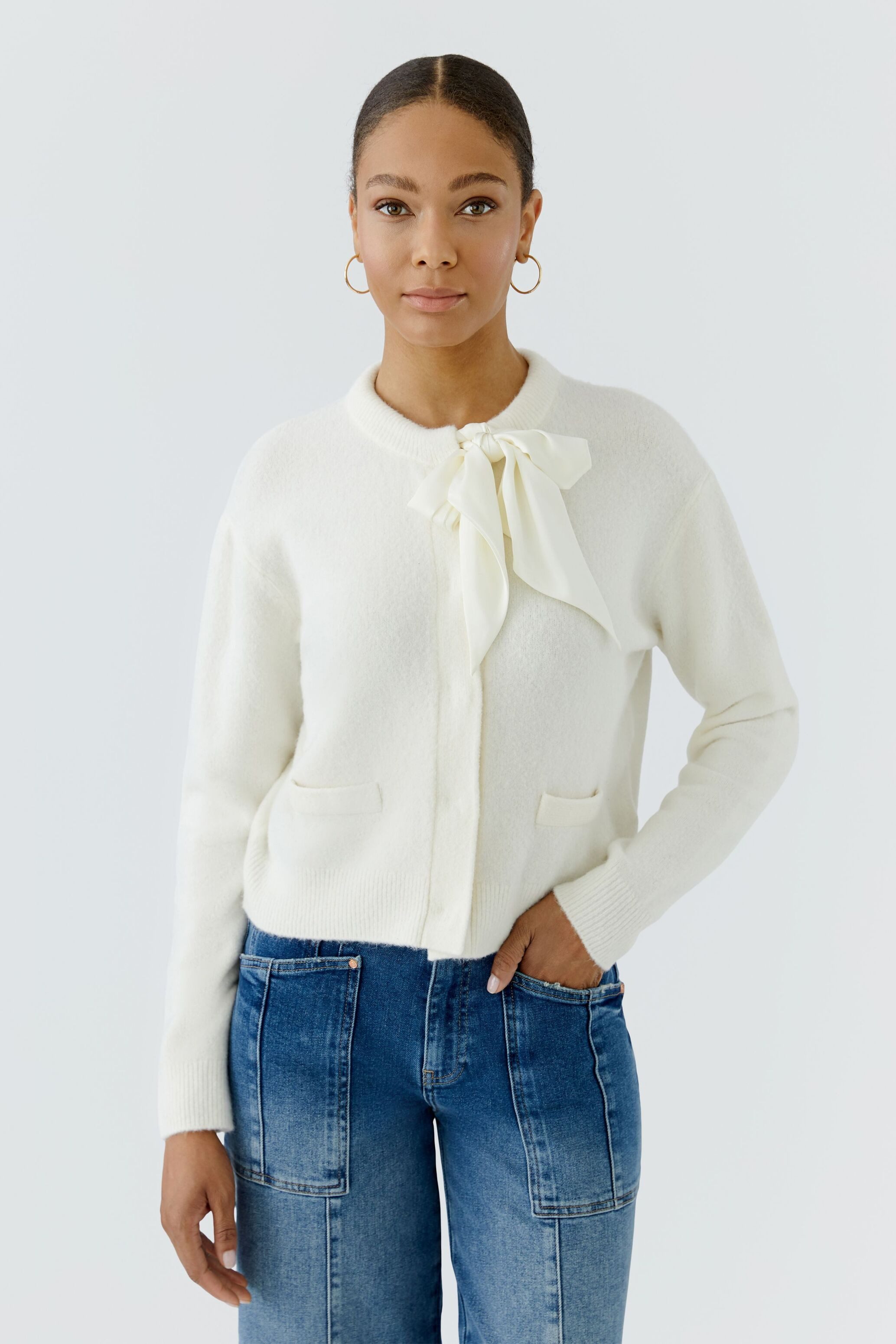Oui Strickjacke
