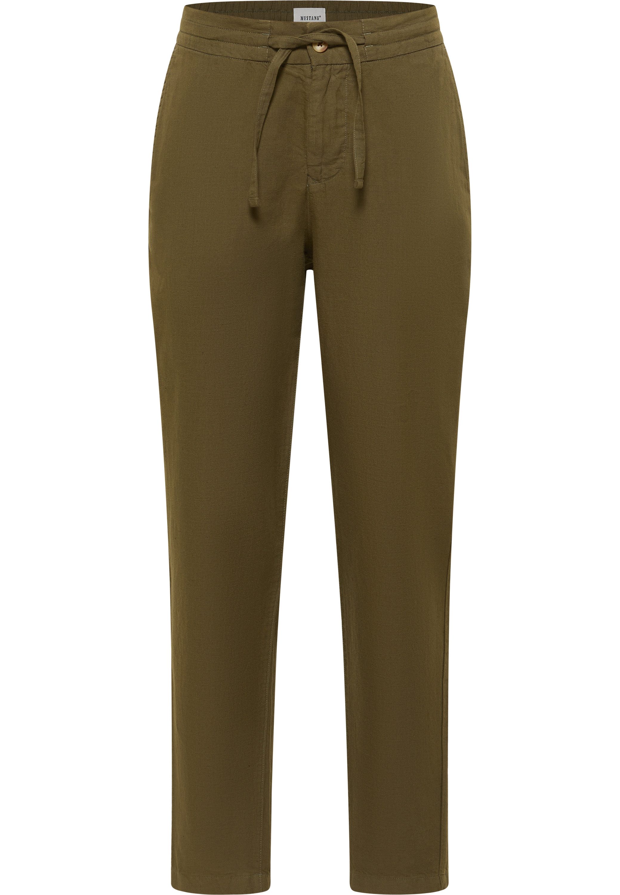 MUSTANG 5-Pocket-Hose Herren Style Milano Linen Jogger