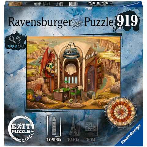 Ravensburger Puzzle EXIT,: the Circle in London, 919 Puzzleteile, Made in Germany, FSC® - schützt Wald - weltweit