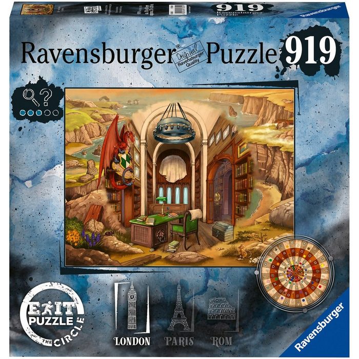 Ravensburger Puzzle Exit: the Circle in London 919 Puzzleteile Made in Germany FSC® - schützt Wald - weltweit SY11902