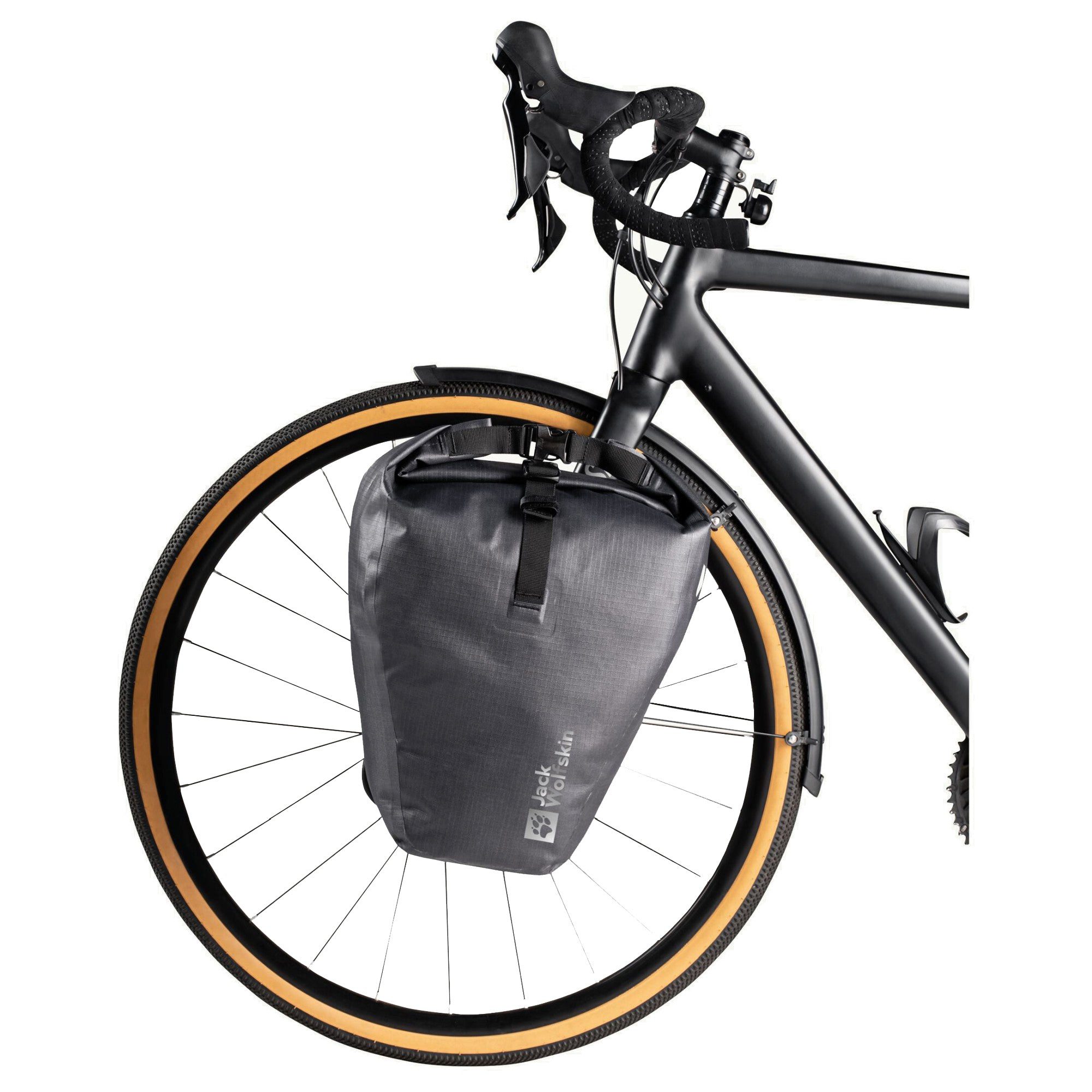 Jack Wolfskin Fahrradtasche Gravex 15 - Vorderradtasche 34 cm (phantom)