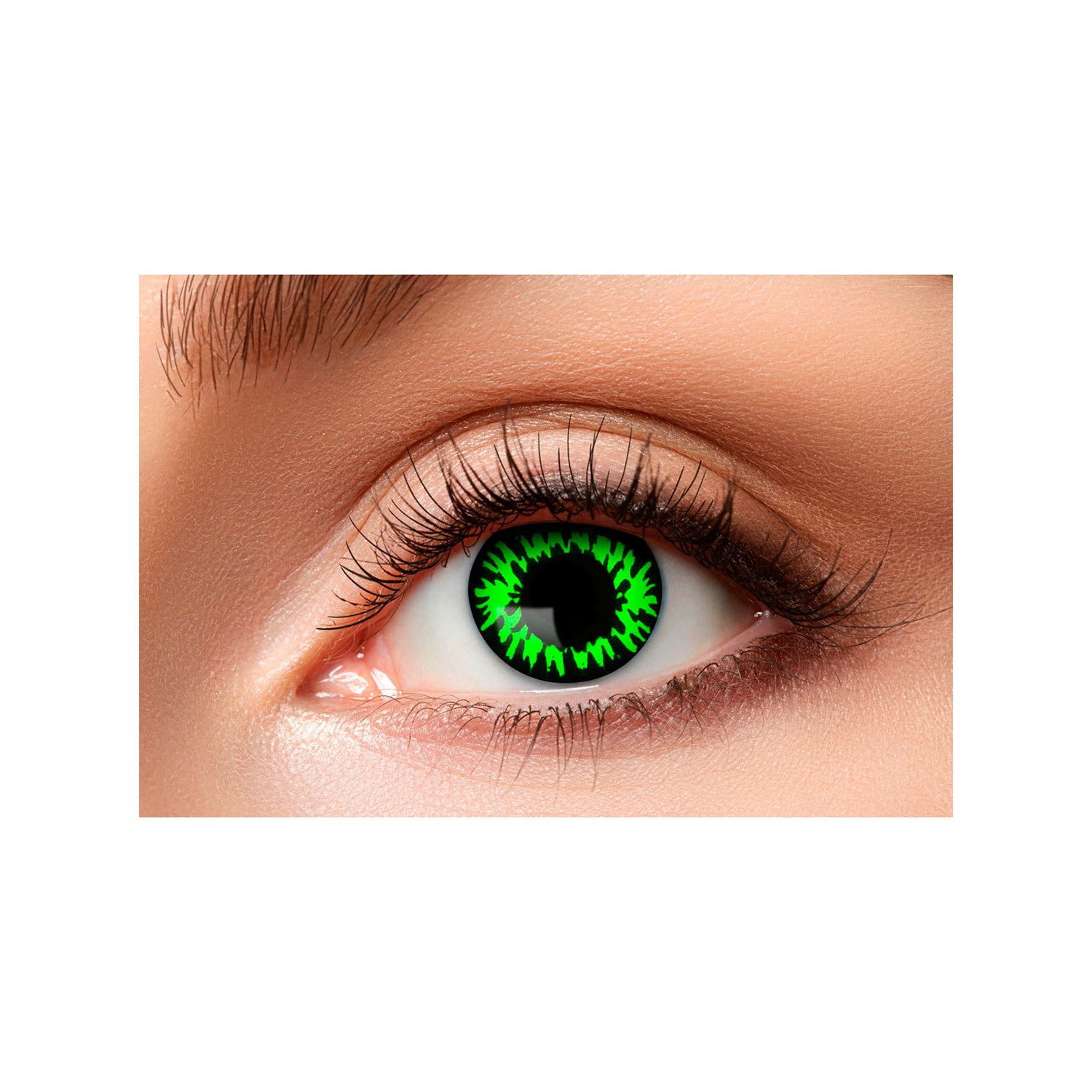 Eyecatcher Motivlinsen Manga Farblinsen - 3-Monats-Kontaktlinsen, m82 -