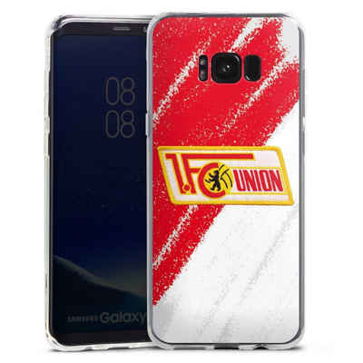 DeinDesign Handyhülle Offizielles Lizenzprodukt 1. FC Union Berlin Logo, Samsung Galaxy S8 Plus Silikon Hülle Bumper Case Handy Schutzhülle