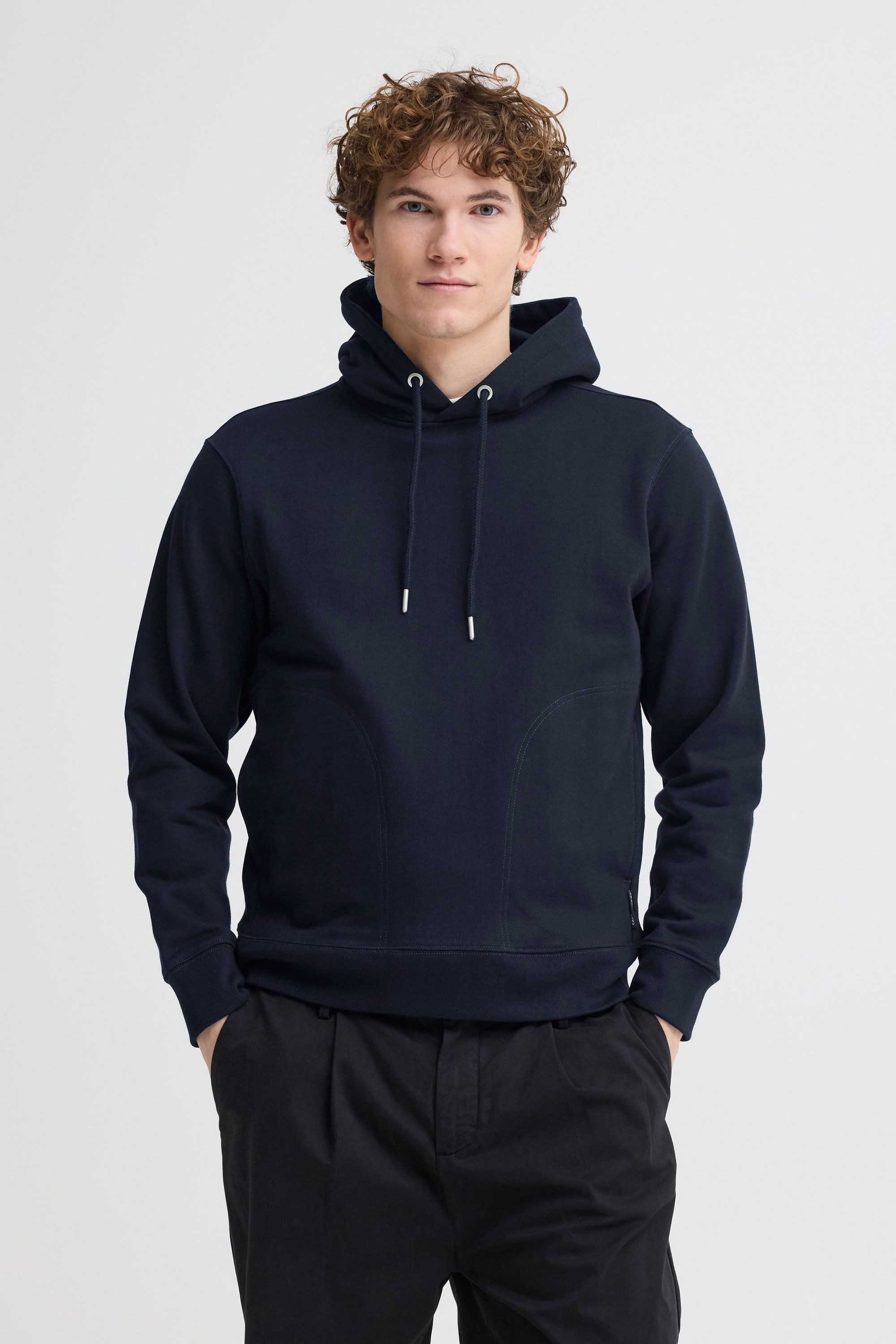 Casual Friday Hoodie CFPersson Lässiger Kapuzenpullover mit Kordelzug und seitlichen Eingriffstaschen