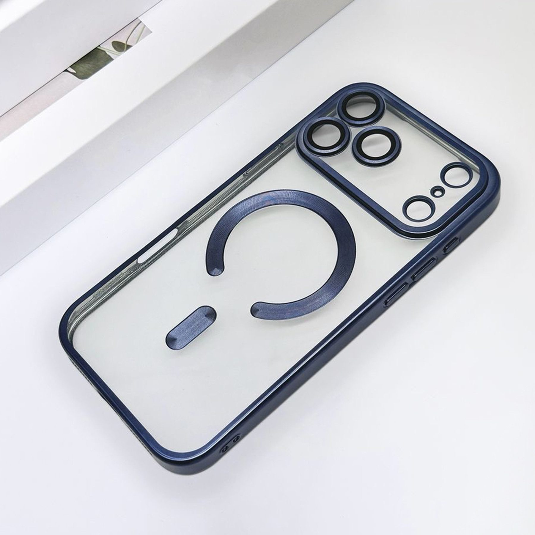 Wörleonline Handyhülle für iPhone 17 Pro / iPhone 17 Pro Max mit integriertem Kameraschutz 6,3 Zoll, in passendem Farbton zur Originalfarbe, MagSafe kompatible  – Bild 4 von 4