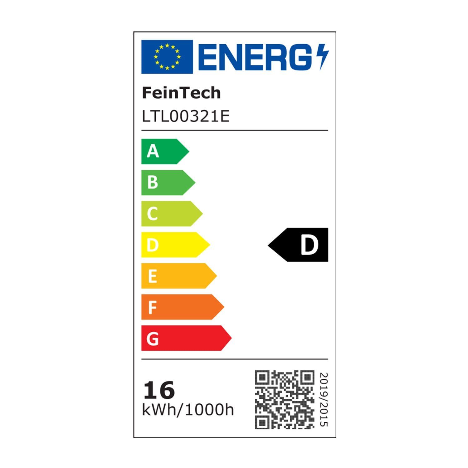 Energieeffizienzklasse: 