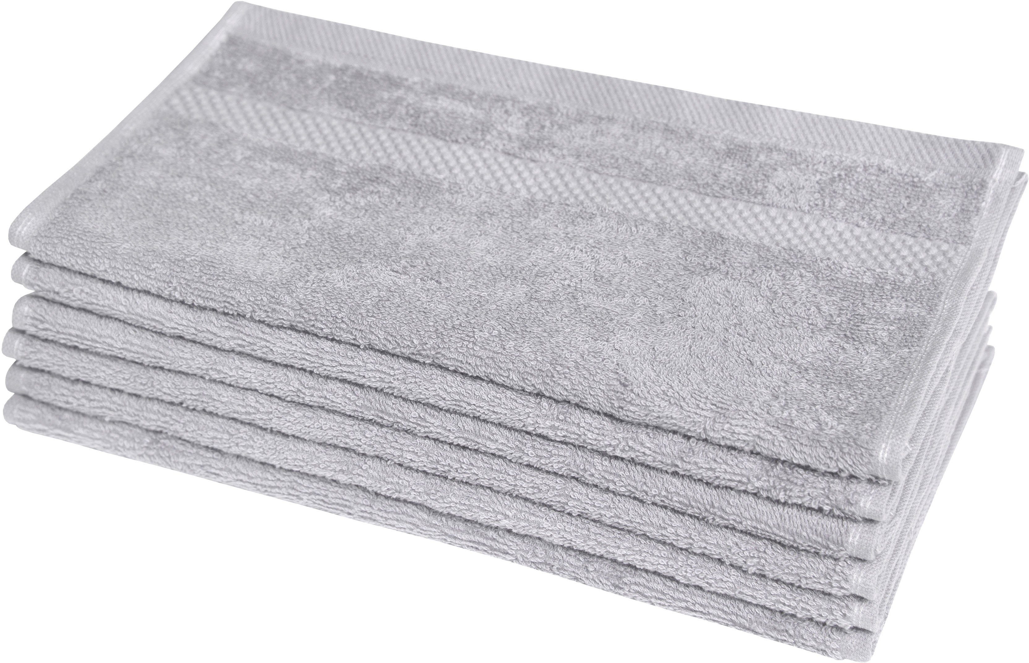 Dyckhoff Gästehandtuch Planet, Walkfrottier (6-St) günstig online kaufen