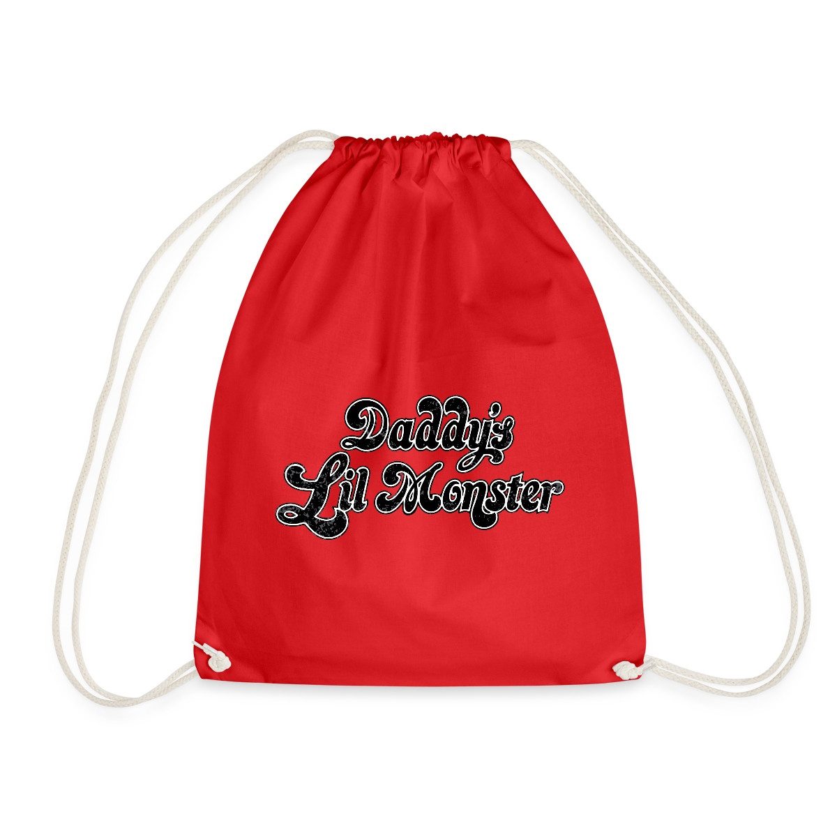 Spreadshirt Turnbeutel Harley Quinn Daddy's Lil Monster Turnbeutel (1-tlg)