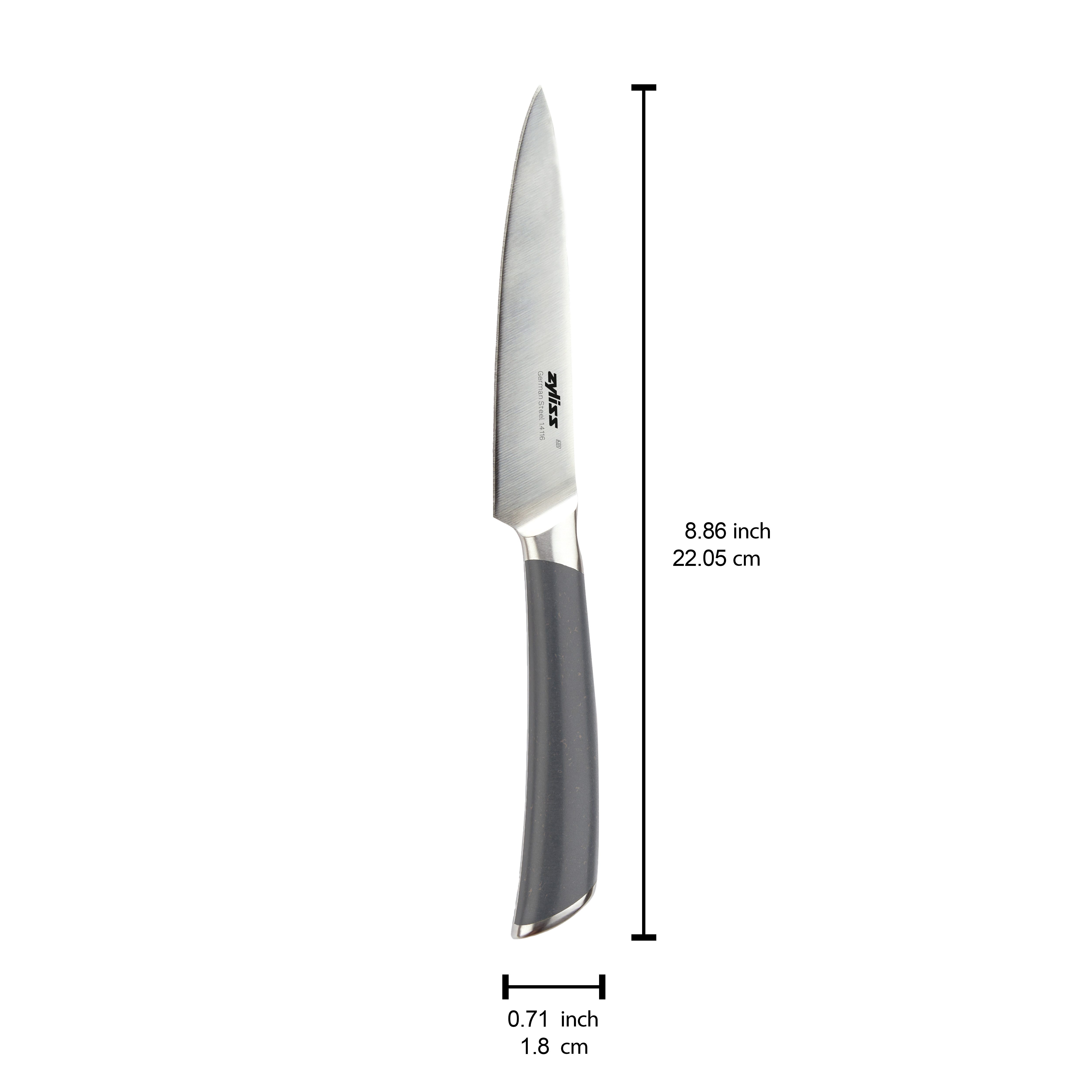 zyliss Schälmesser Comfort Pro Rüstmesser, 11 cm, deutscher Edelstahl