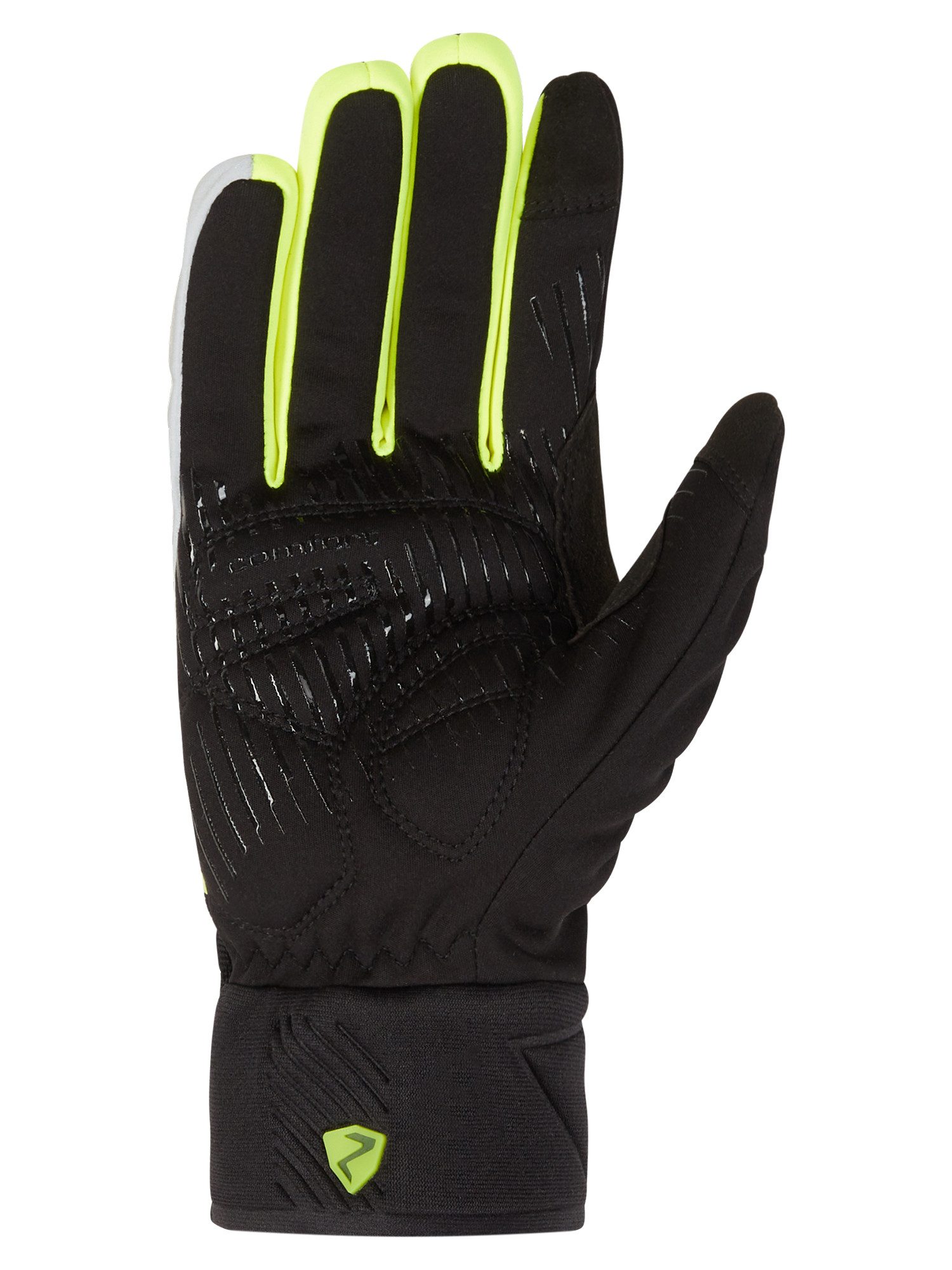 Ziener Fahrradhandschuhe DIRICH-Z TOUCH winddicht, atmungsaktiv, wasserabweisend, gepolsterte Innenhand – Bild 3 von 3