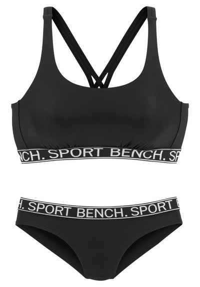 Bench. Bustier-Bikini Yva mit Bench-Schriftzug