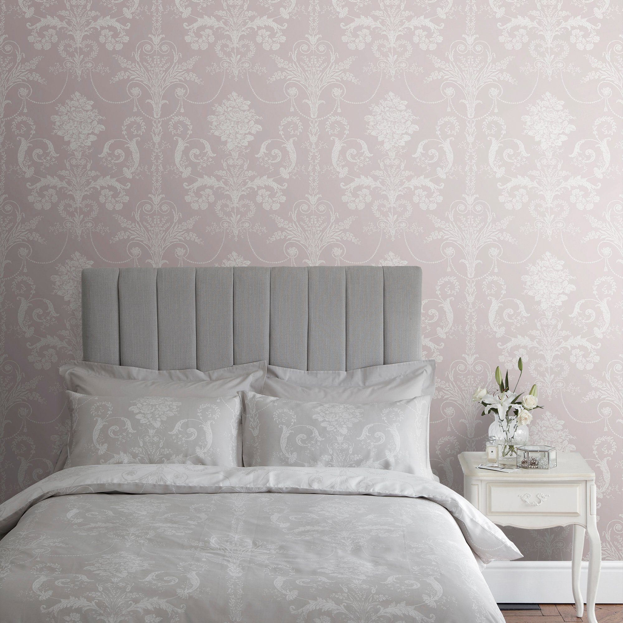 LAURA ASHLEY Vliestapete Josette, gemustert, FSC® günstig online kaufen