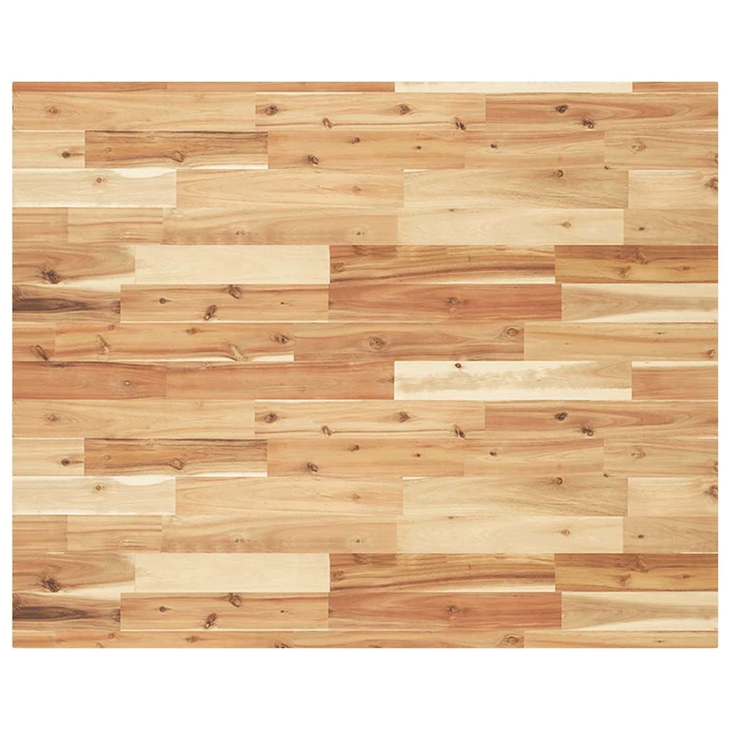 vidaXL Schreibtischplatte Schreibtischplatte Ölbeschichtung 100x80x4 cm Massivholz