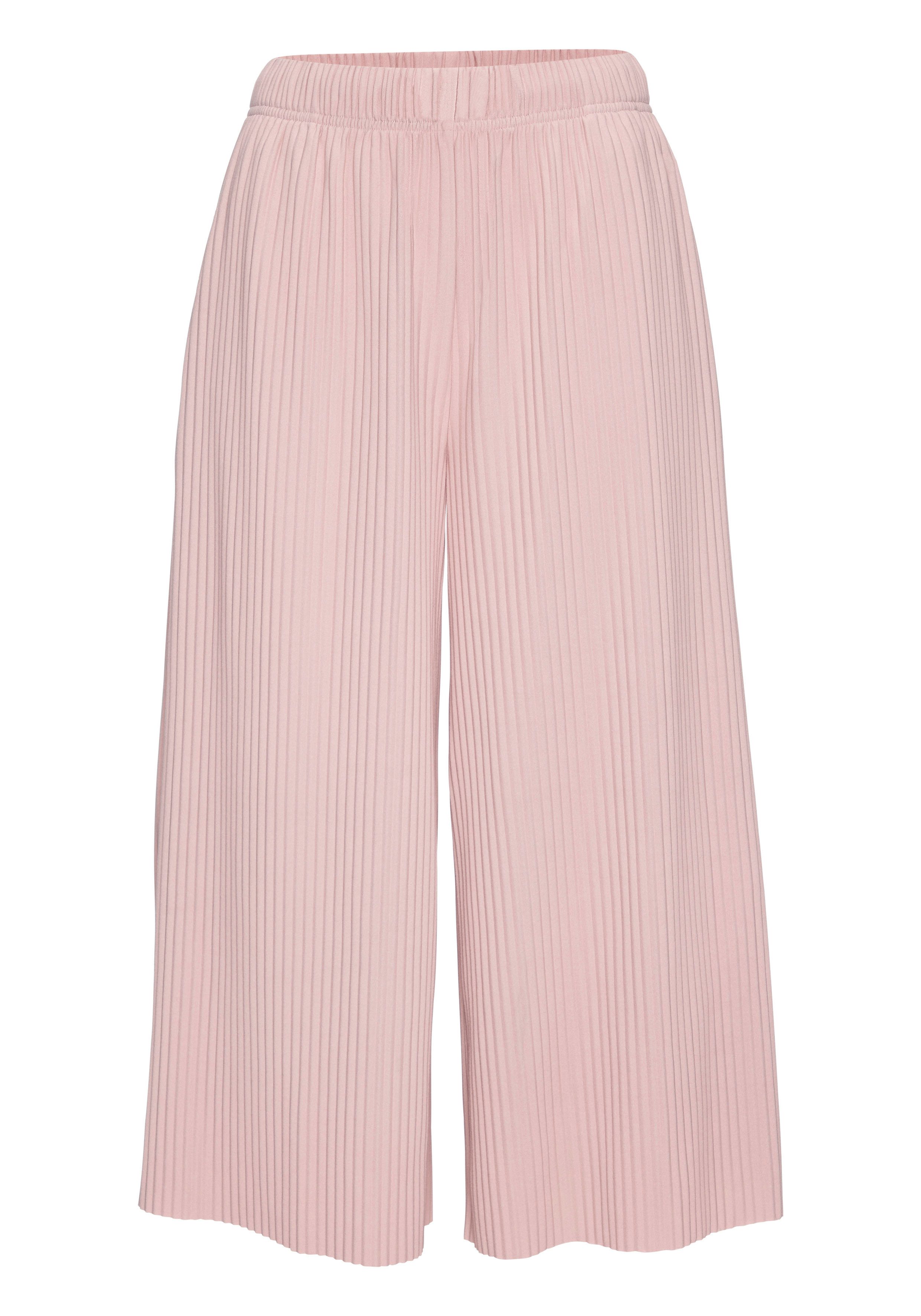 LASCANA Culotte in weiter Form mit Plisseefalten