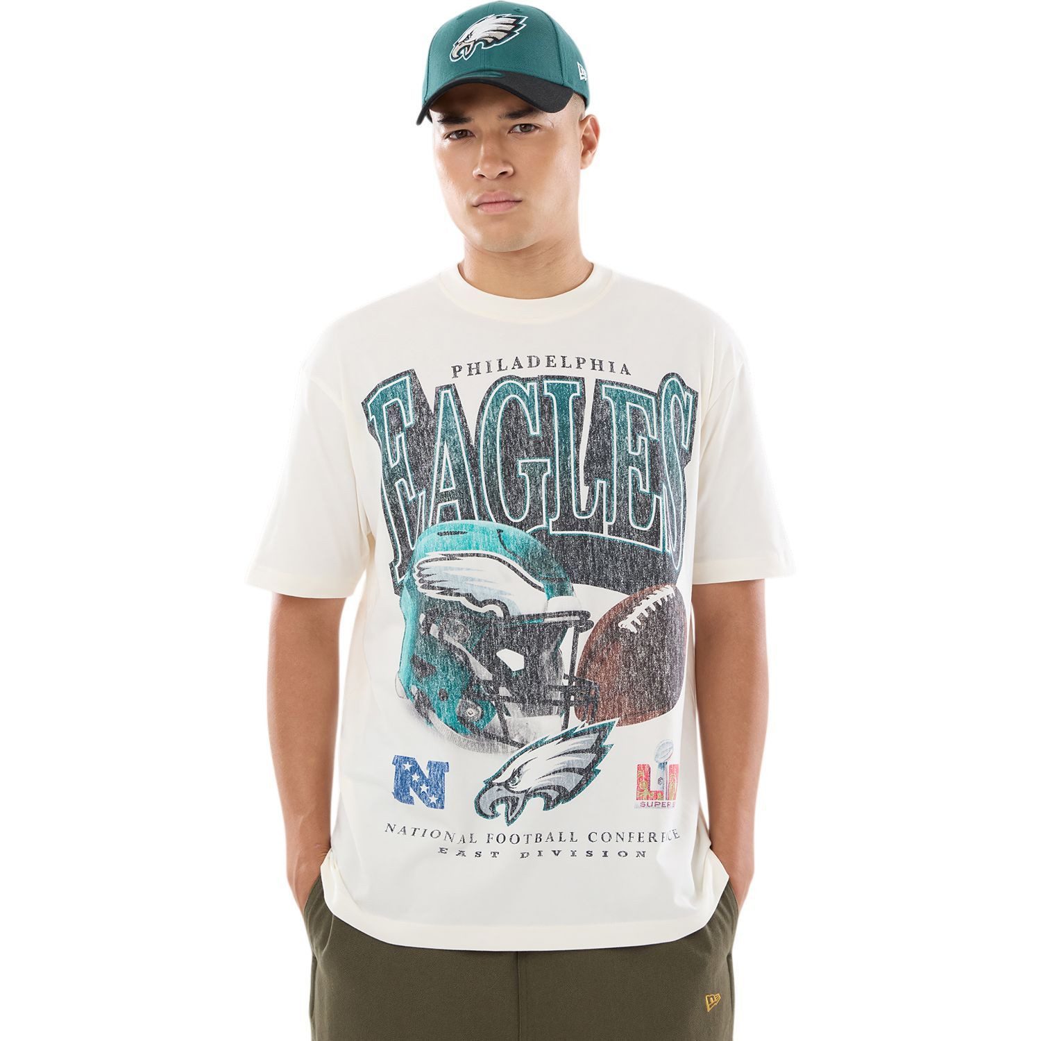 New Era Print-Shirt NFL Philadelphia Eagles