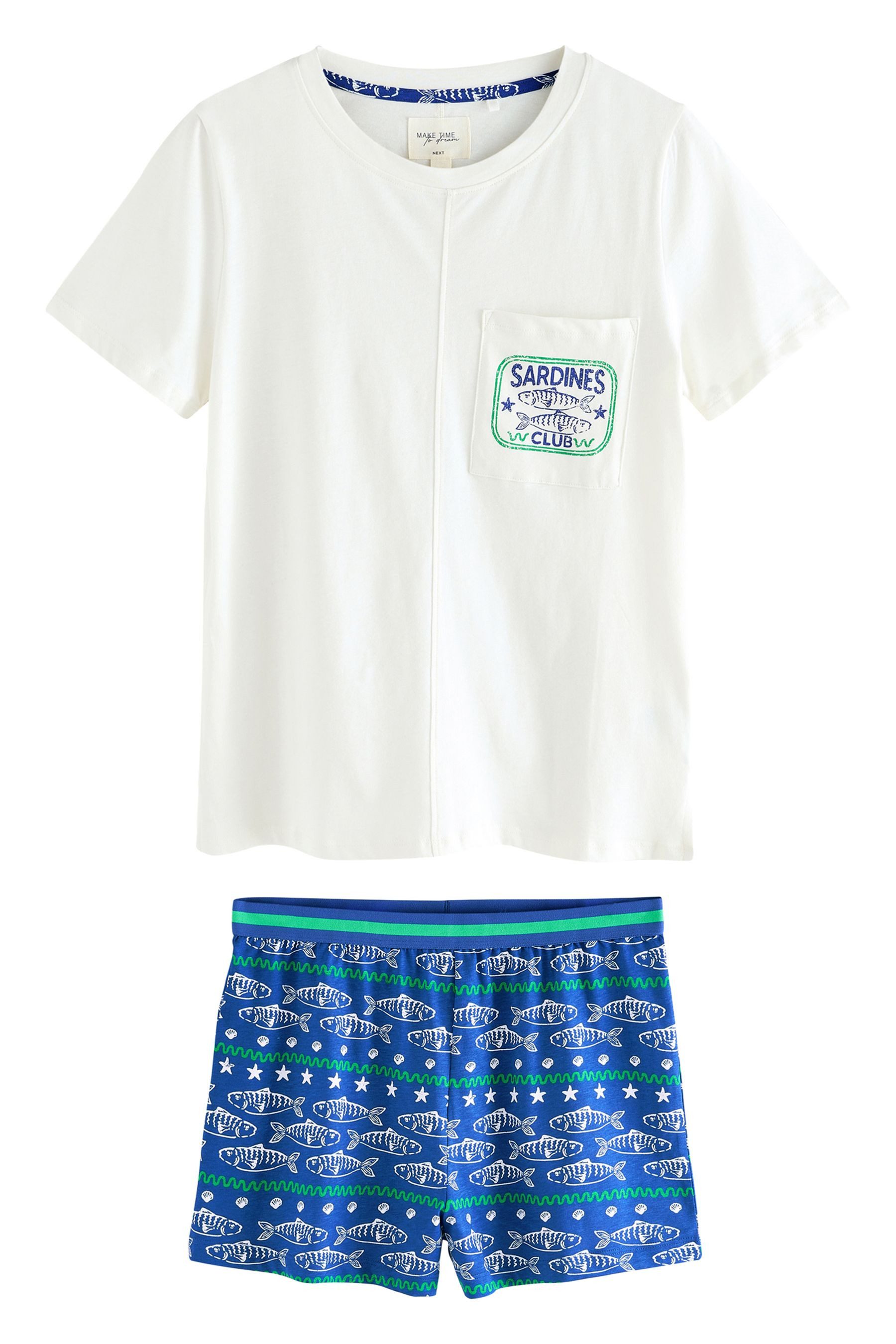 Next Pyjama Pyjamas aus Baumwollgemisch (2 günstig online kaufen