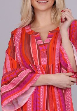 YC Fashion & Style Tunikakleid Tunika mit geometrischem Muster Alloverdruck, Boho, Hippie