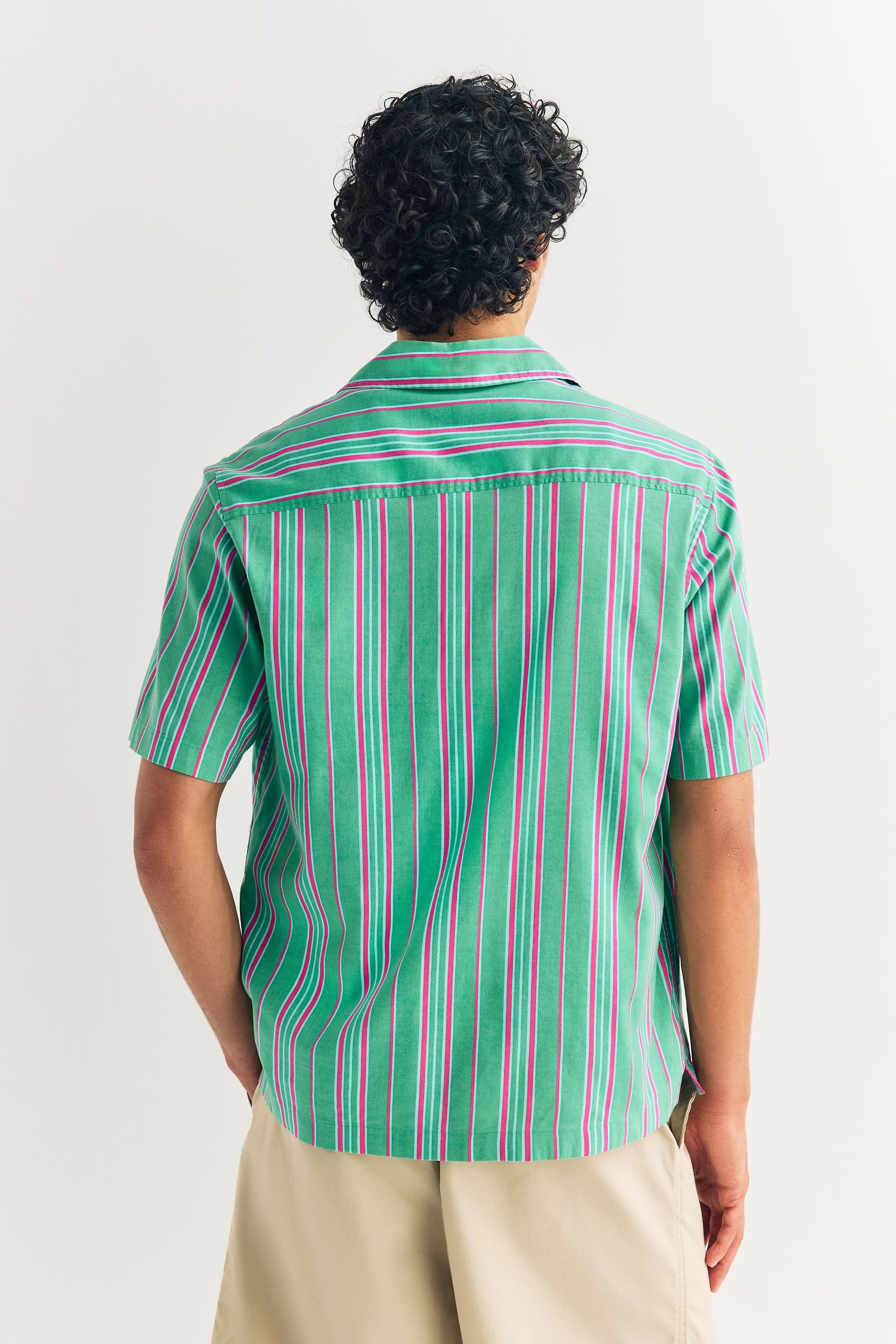 Next Kurzarmhemd Gestreiftes Kurzarmhemd (1-tlg) günstig online kaufen