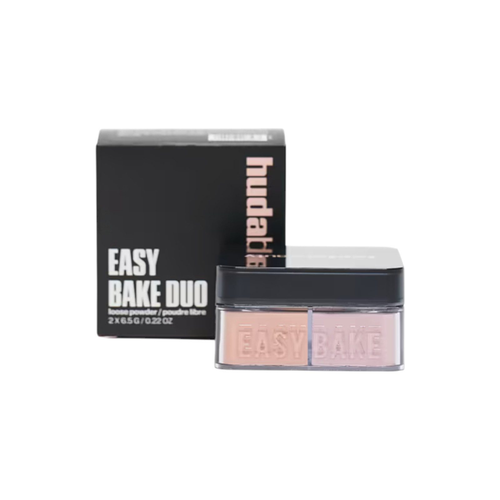 Huda Beauty Пудра Easy Bake Duo – Loses Fixierpuder, geteiltem Design (2 Farben)