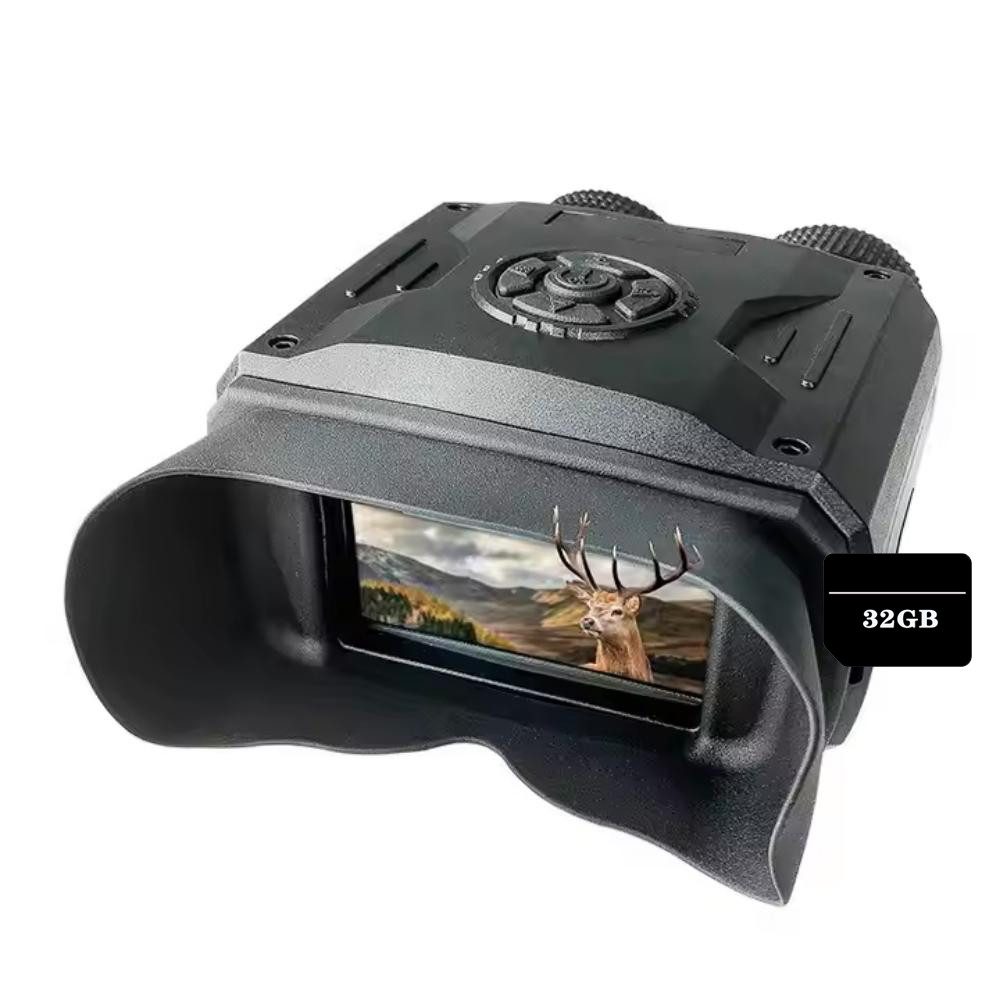 Usogood Nachtsichtgerät Nachtsichtgerät jagd Digitales 8X Digitalzoom binokular&infrarot 1080P, 5W-850nm-Infrarotstrahler, 3,5-Zoll-TFT-LCD-Bildschirm