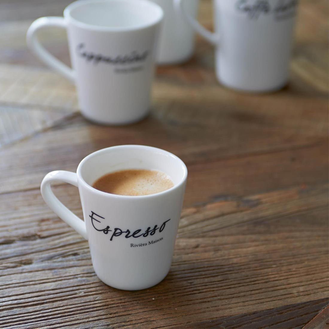 Rivièra Maison Espressotasse Classic Espresso Mug, Porzellan