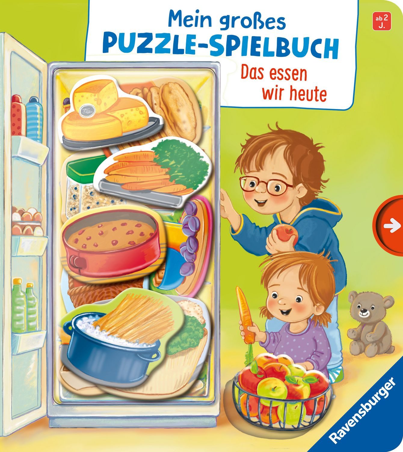 Mein großes Puzzle-Spielbuch - Das essen wir heute / Mila Rulff