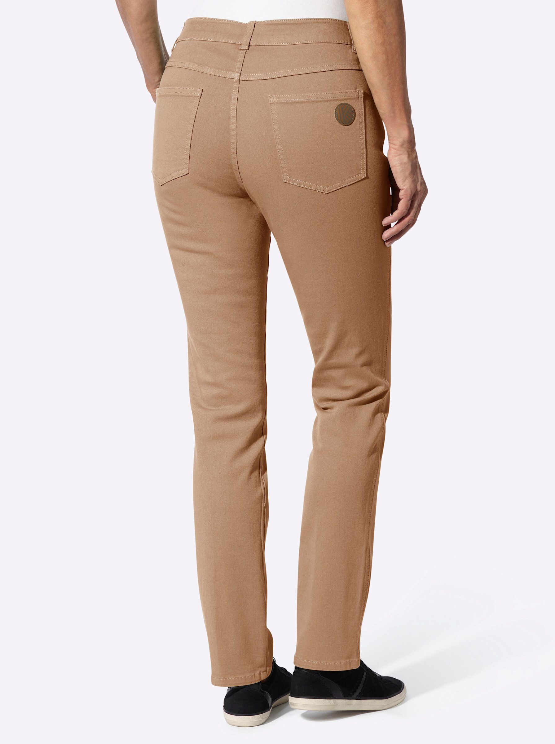 Sieh an! Bequeme Jeans Twill-Jeans komfortabel – Bild 2 von 5