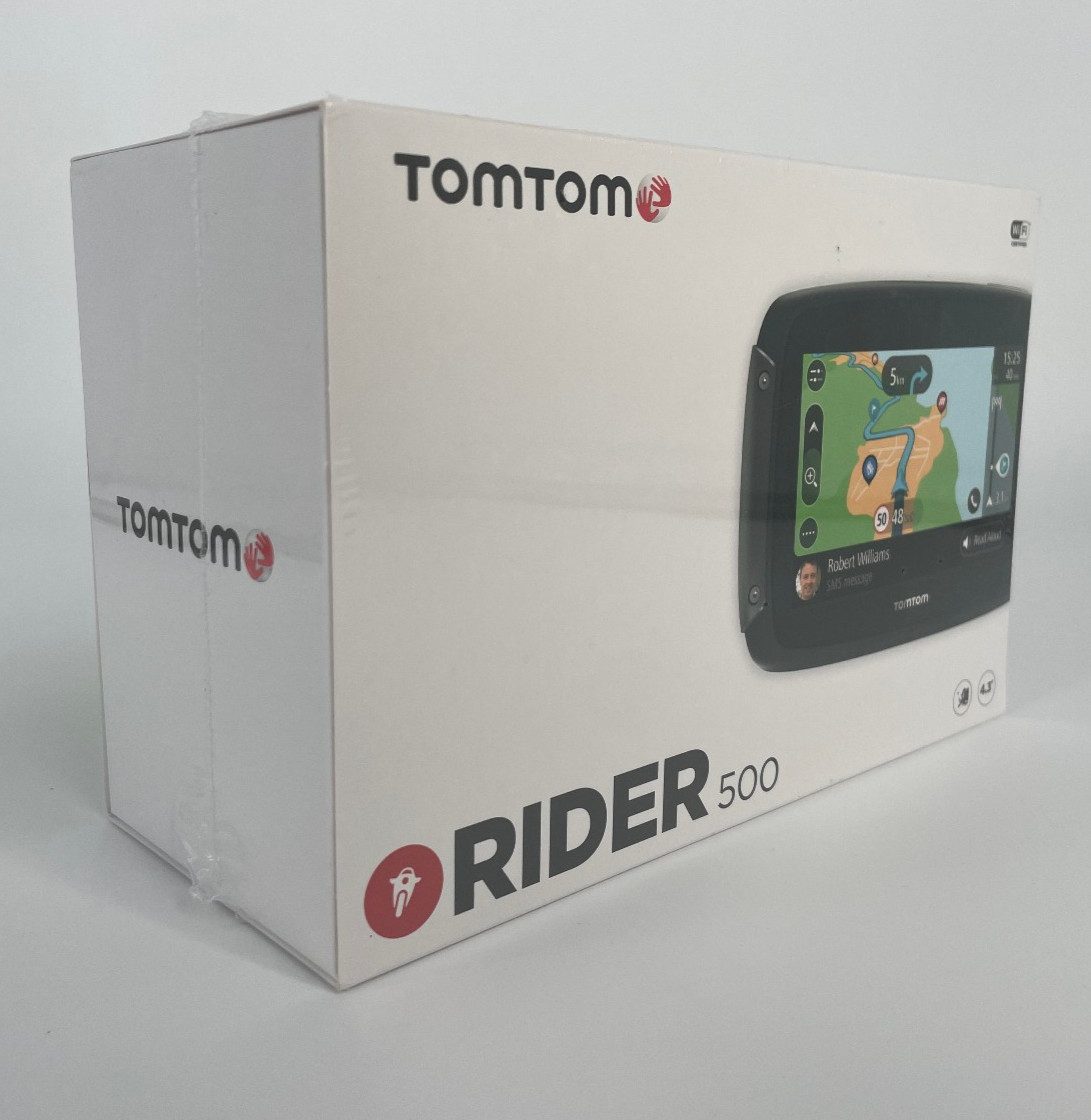 TomTom Rider 500 Motorrad Navi EU Motorrad-Navigationsgerät