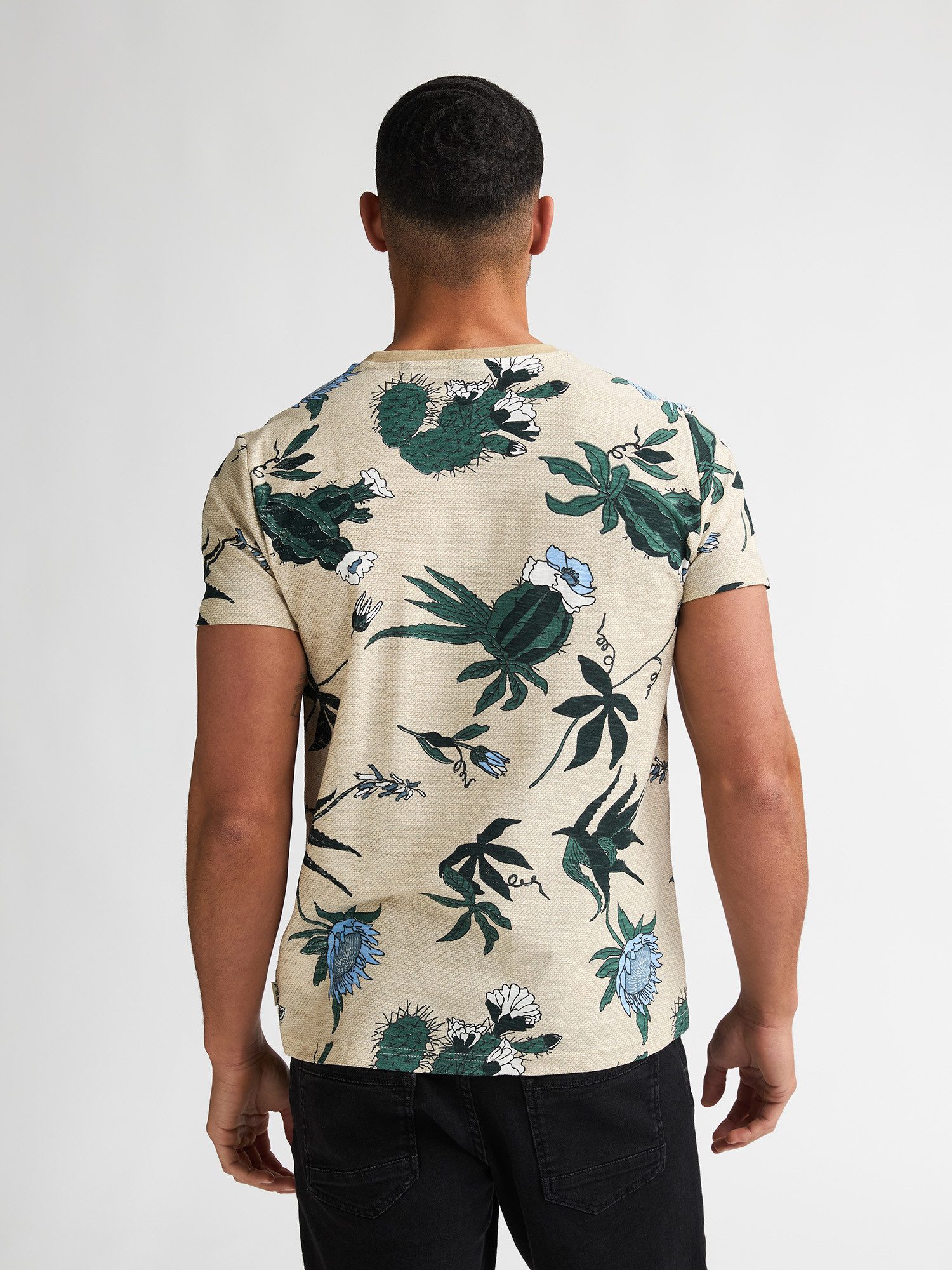Petrol Industries T-Shirt Carbón mit Allover-Print