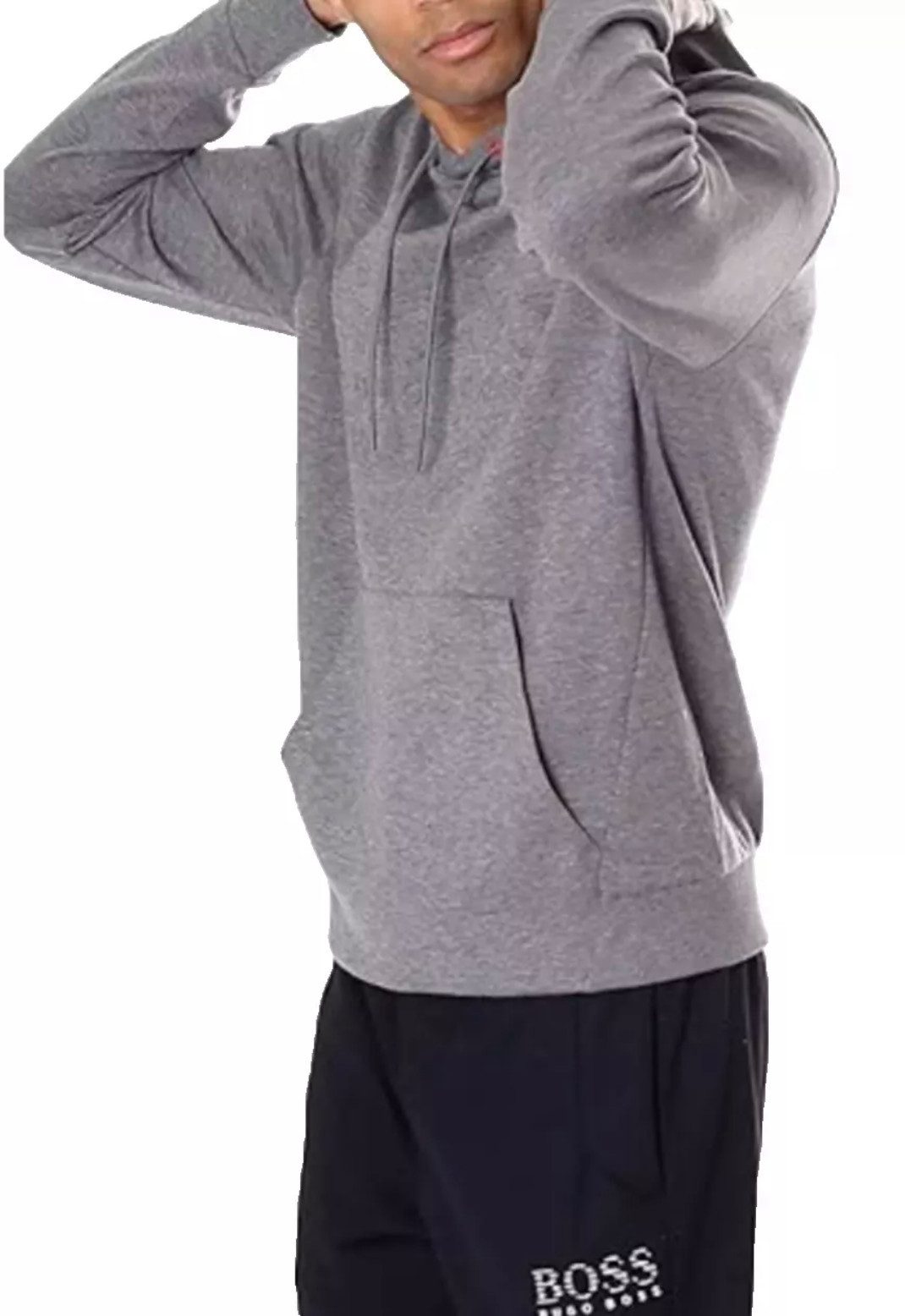 BOSS Kapuzensweatjacke Herren Luxus Soody Hoodie Tonaler 3D-Logo-Druck auf günstig online kaufen