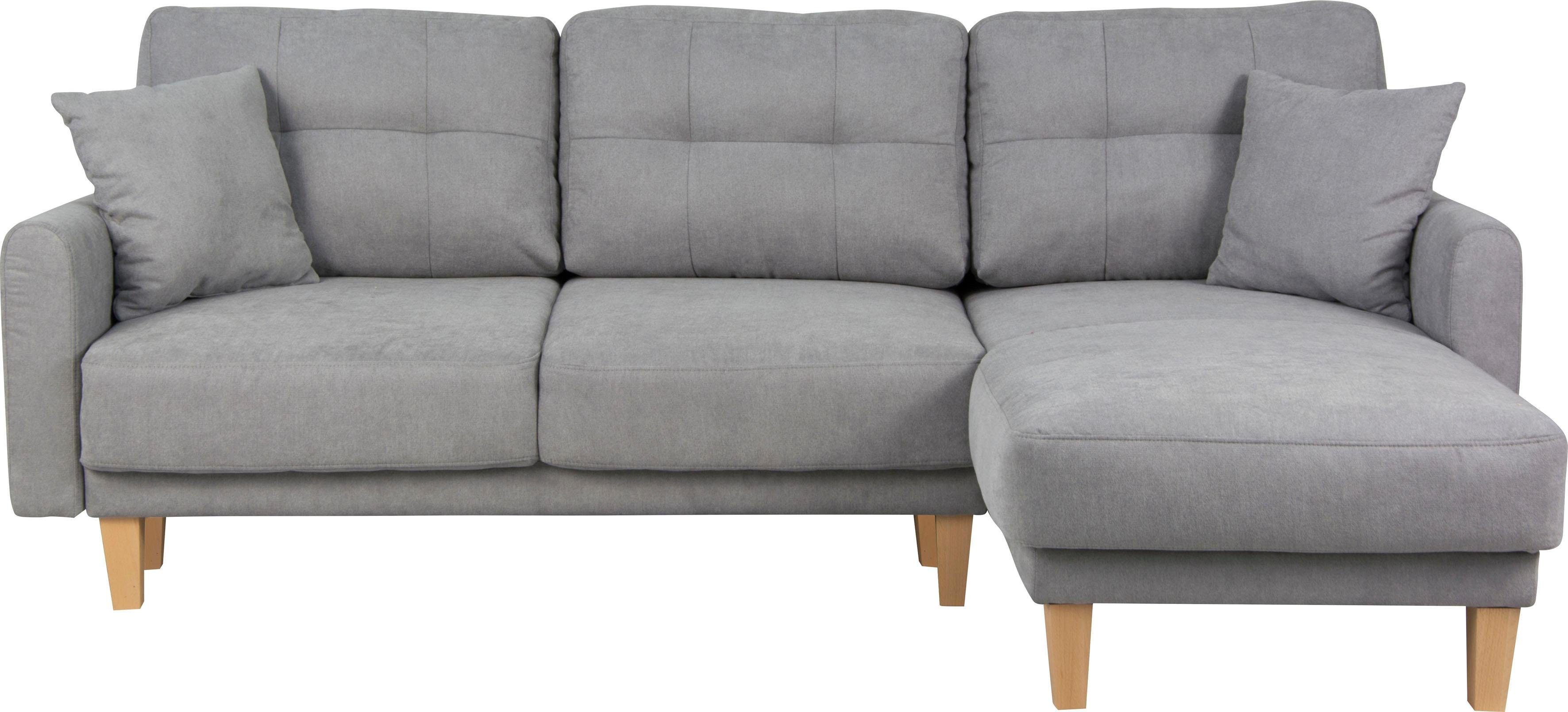 Home affaire Ecksofa "TRIPLO optionale Schlafsofa mit Bettkasten, Maße B/T/ günstig online kaufen