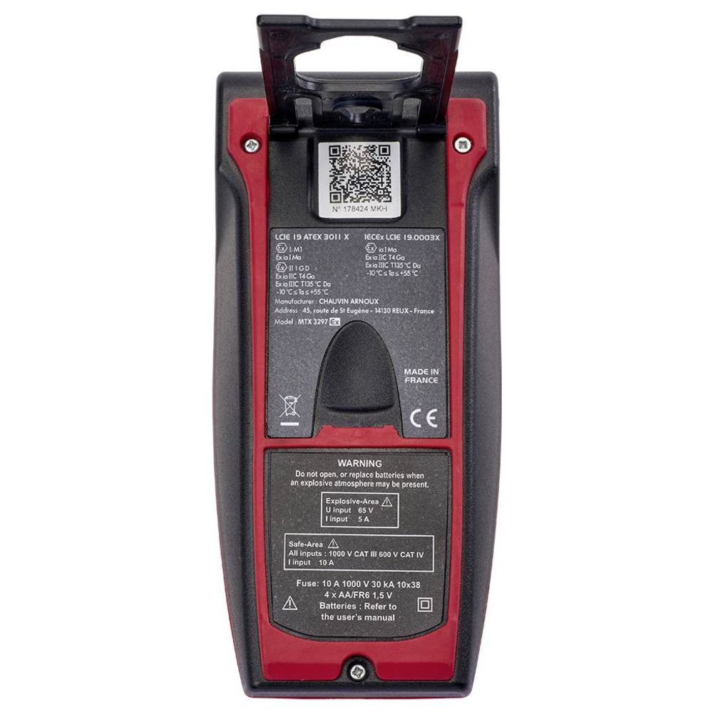 cemon Multimeter Eigensicheres Digitalmultimeter EX / ATEX MTX3297, Ex-geschützt