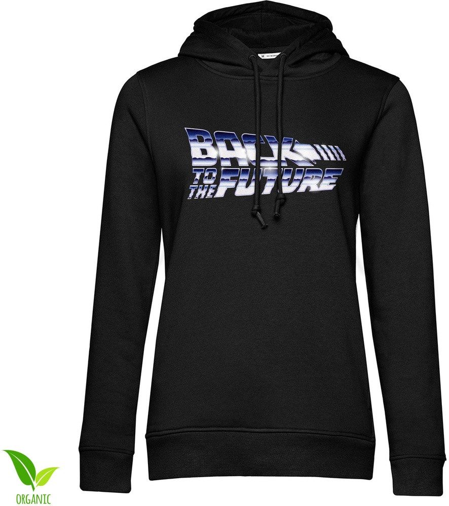 Back to the Future Hoodie Back To The Future VHS Logo Girly Hoodie