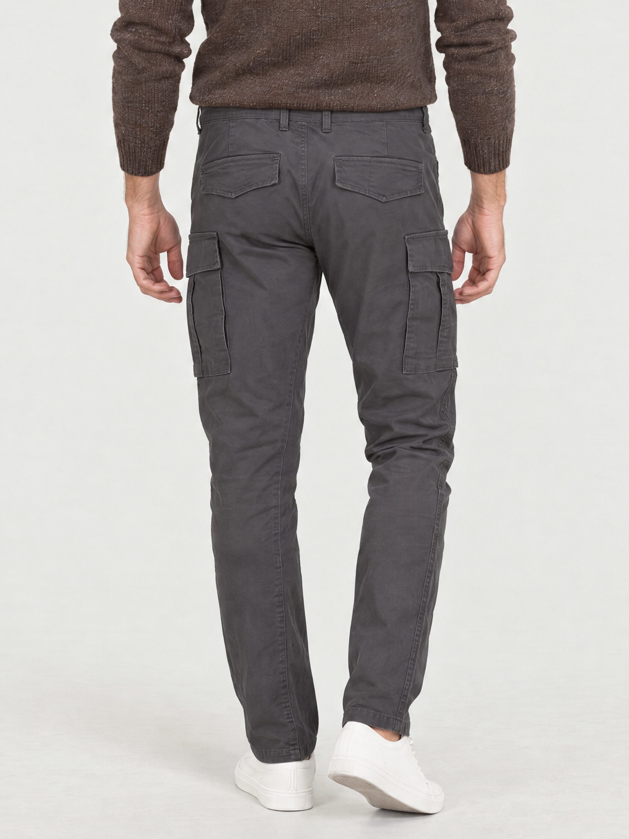 Yazubi Cargohose elegante Cargo Chino mit Stretch Slim Fit Herren Hosen für Männer, Cargohosen & Cargopants, 7 Taschen – Bild 3 von 5