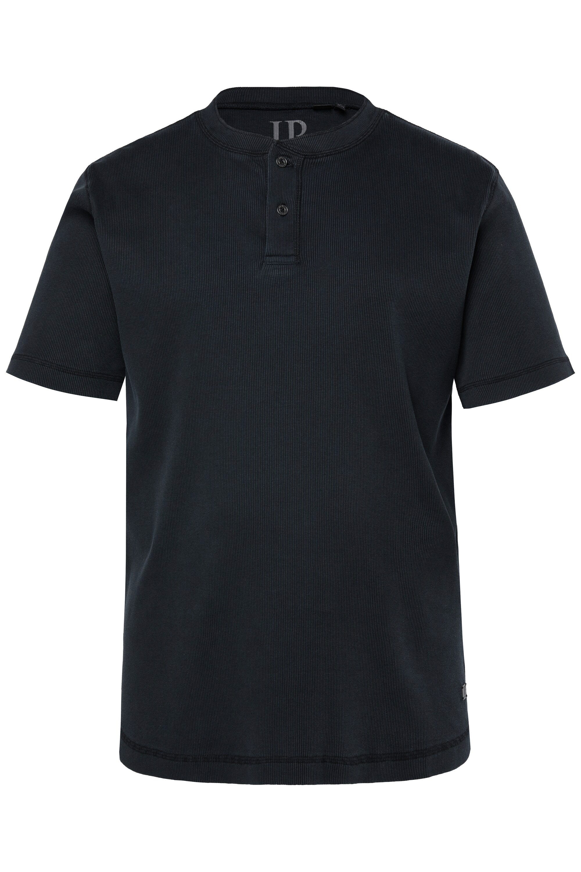 JP1880 T-Shirt Henley FLEXNAMIC® Halbarm Rippjersey Vintage Look günstig online kaufen