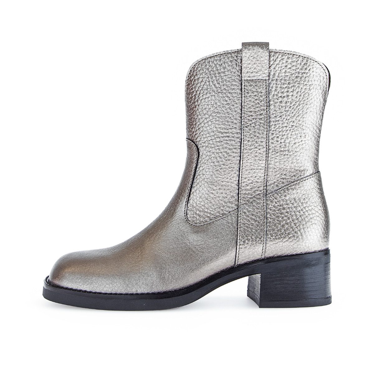 Gabor Gabor 5.922.60, Stiefeletten, Silber/ Metallic, Damen Stiefelette
