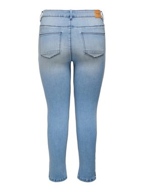 ONLY CARMAKOMA Skinny-fit-Jeans CARKARLA REG ANK SK DNM BJ759 NOOS mit Destroyed Effekt