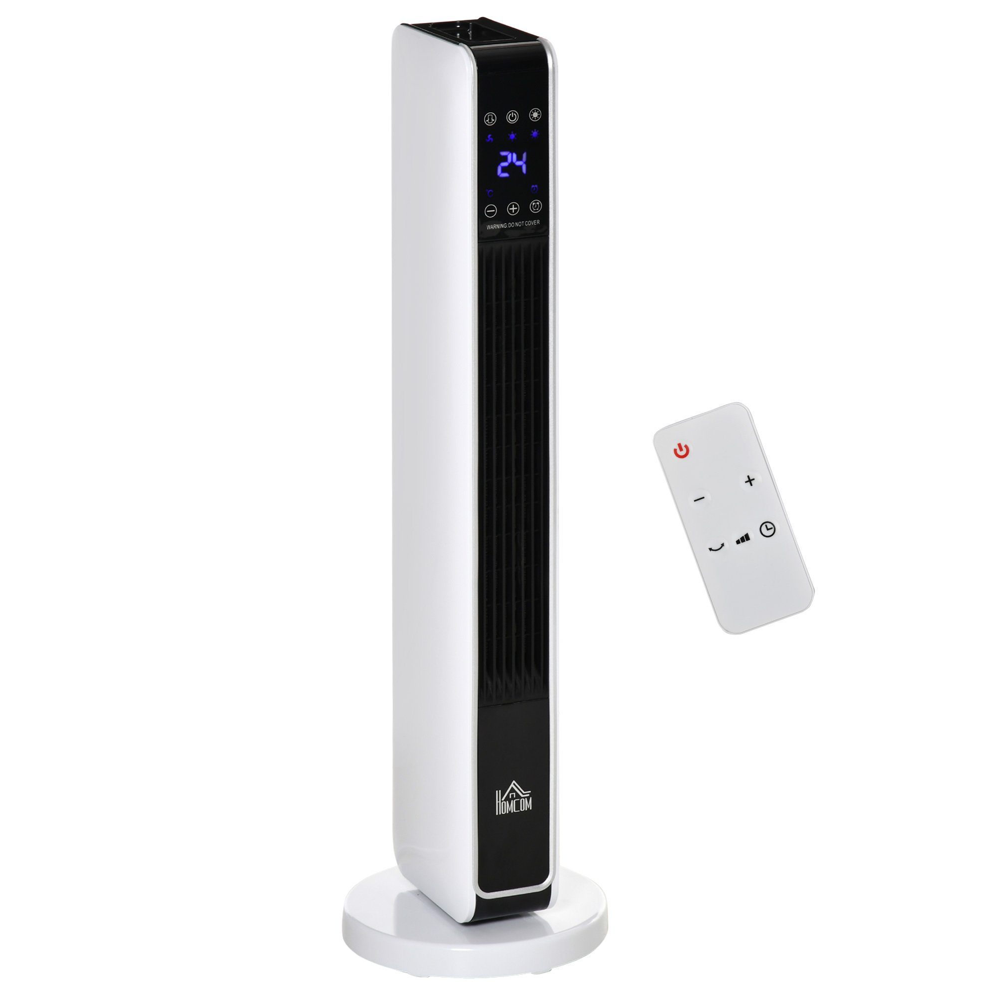 HOMCOM Elektrokamin Heizlüfter mit 65 Grad günstig online kaufen