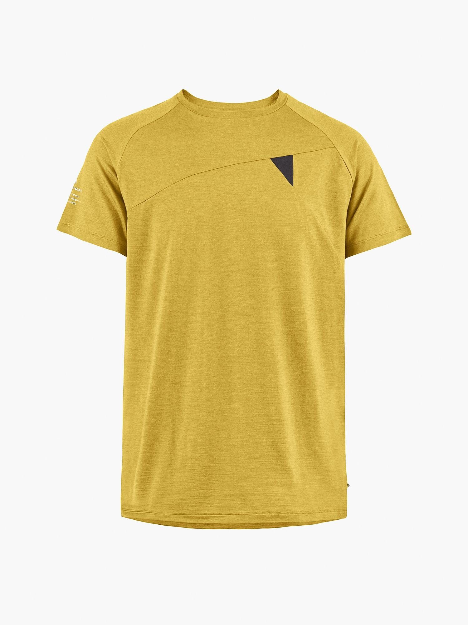 Klättermusen T-Shirt Fafne - T-Shirt für Herren Dusty Yellow