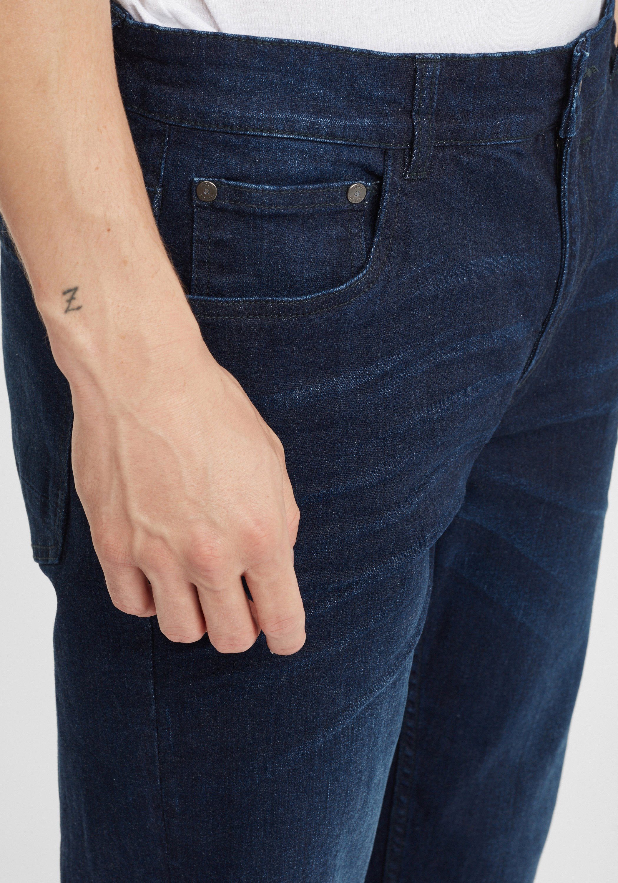 Solid 5-Pocket-Jeans SDFinlay Dark (700031) Blue Denim