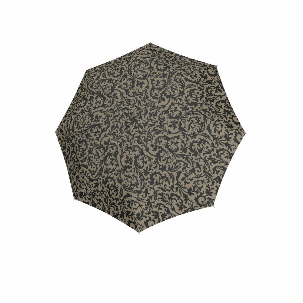 REISENTHEL® Taschenregenschirm umbrella Taupe duomatic Baroque pocket